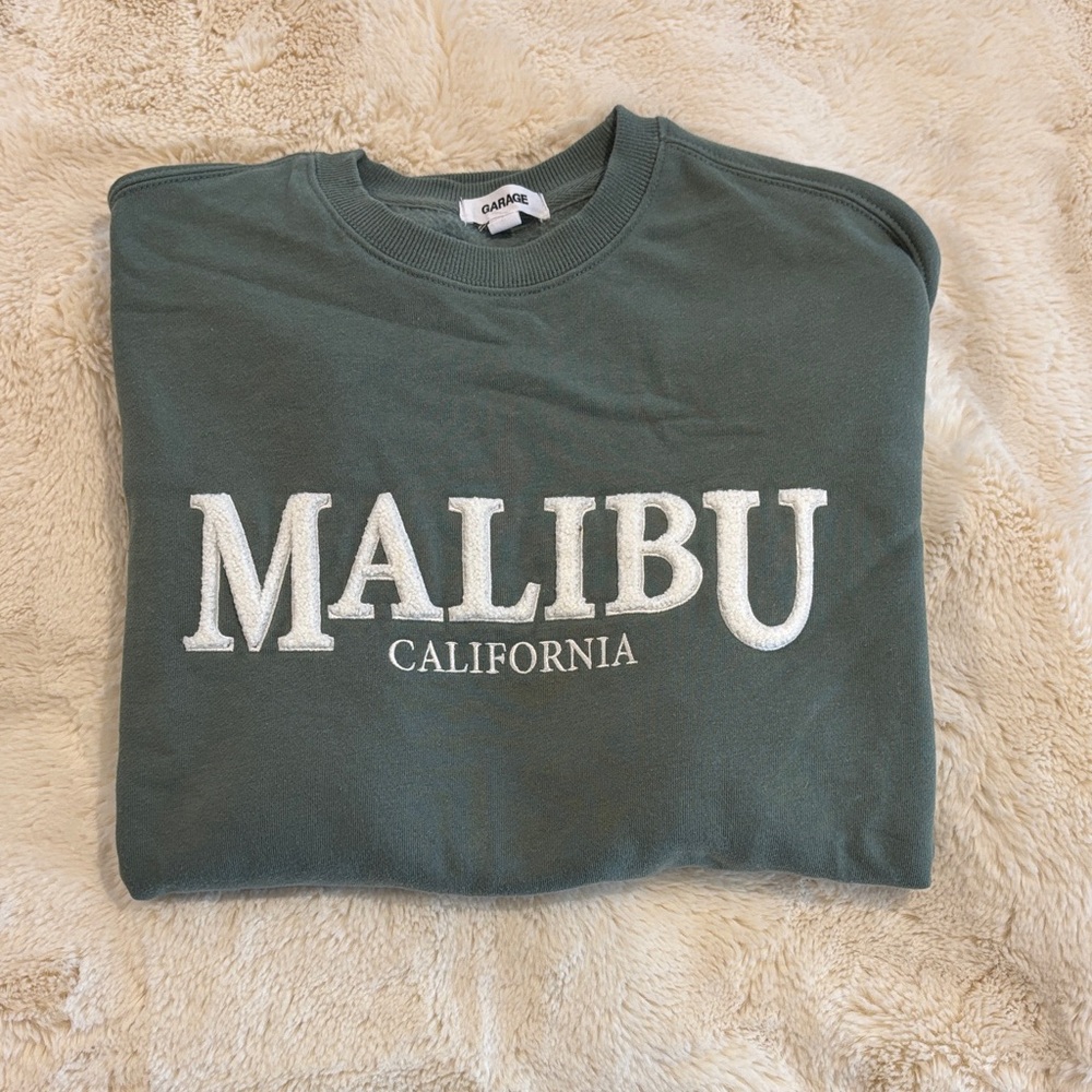 Garage Green Malibu Sweatshirt
